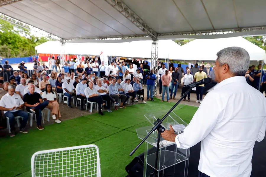 Com presença do governador, City Football Gruop inicia obras no maior CT da América Latina