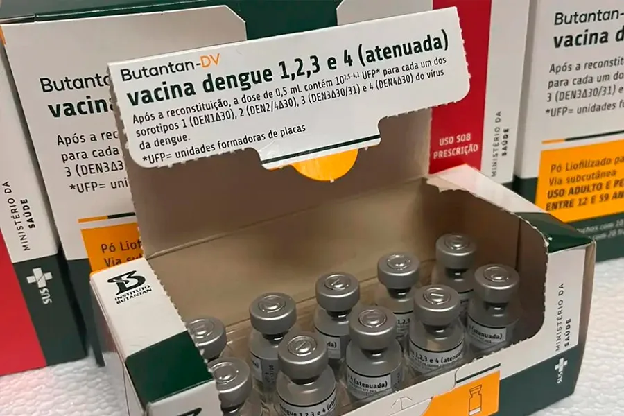 Bahia inicia distribuição de vacina 100% brasileira contra a dengue para os 417 municípios