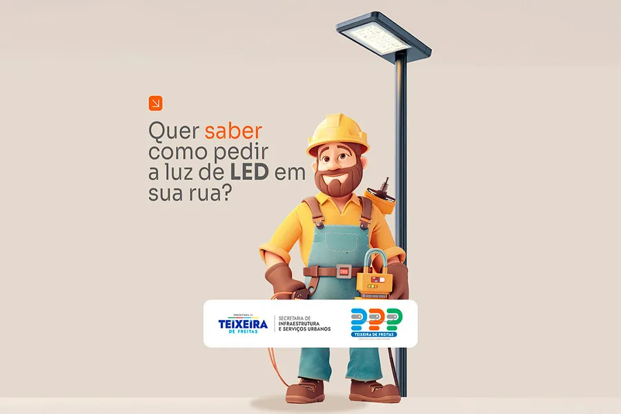 Projeto de Iluminação já está em execução e começa a transformar a cidade