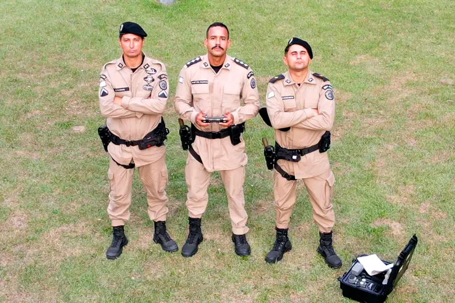87ª CIPM participa de curso de pilotagem de drones para operações de segurança pública