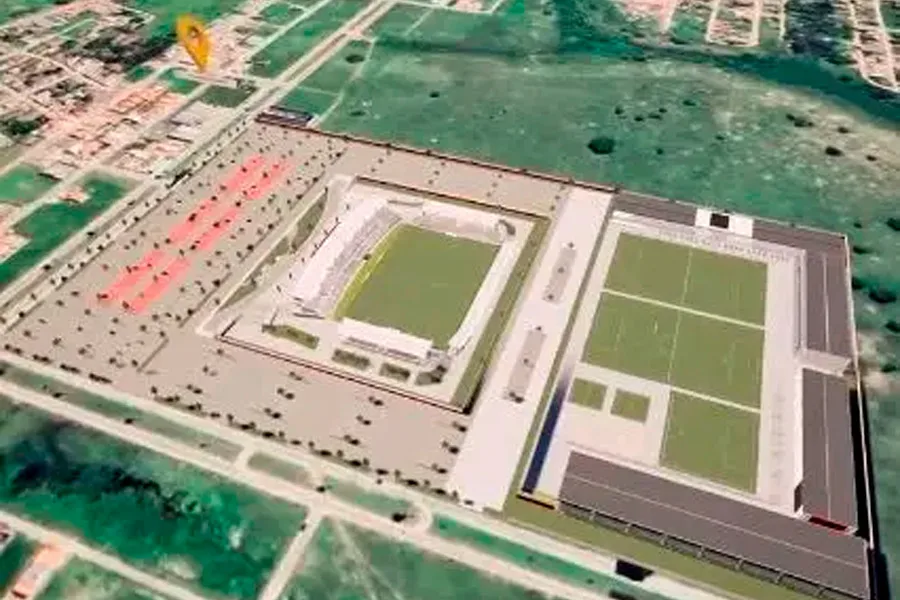 Jonatas Santos propõe novo Estádio Municipal Tomatão na zona leste de Teixeira de Freitas