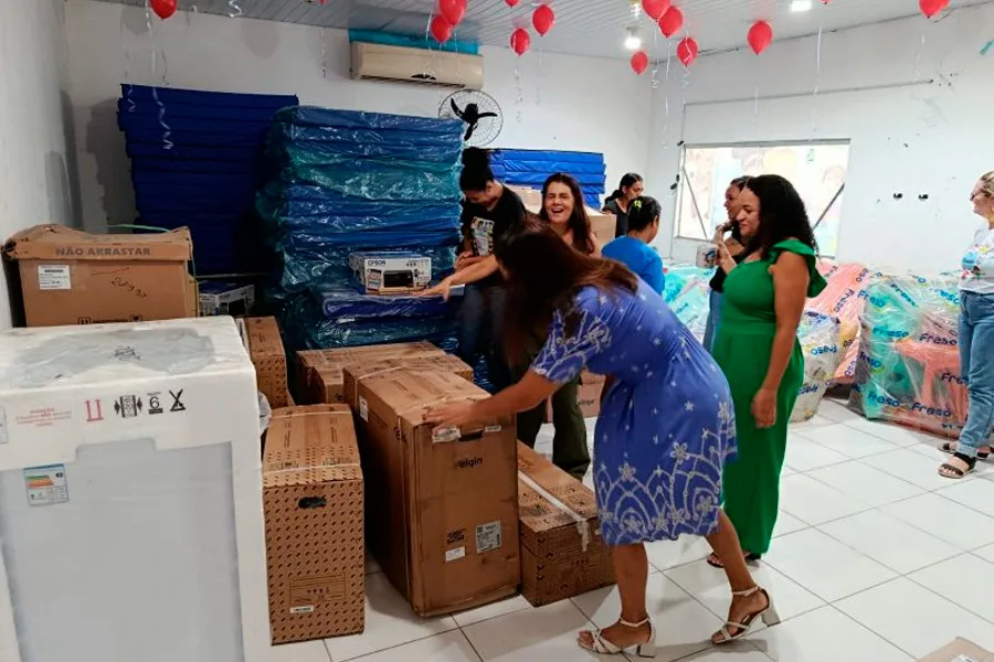 Prefeitura de Mucuri garante mais de R$ 1,5 milhão em equipamentos novos para alunos das creches e pré-escola em tempo integral