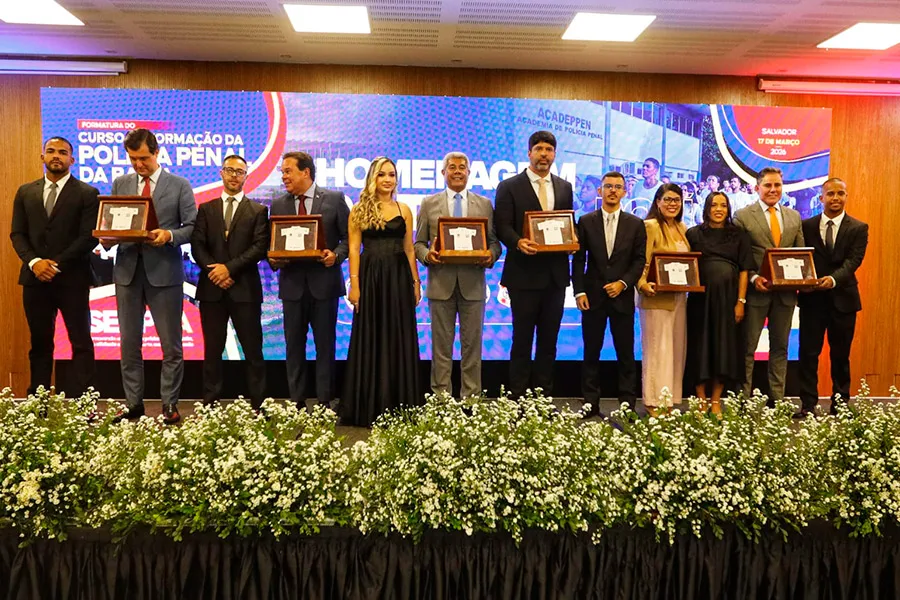 Formatura de policiais penais marca novo ciclo no sistema prisional baiano