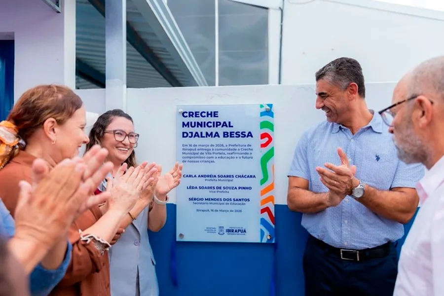 Vila Portela vive dia histórico com entrega de creche novinha