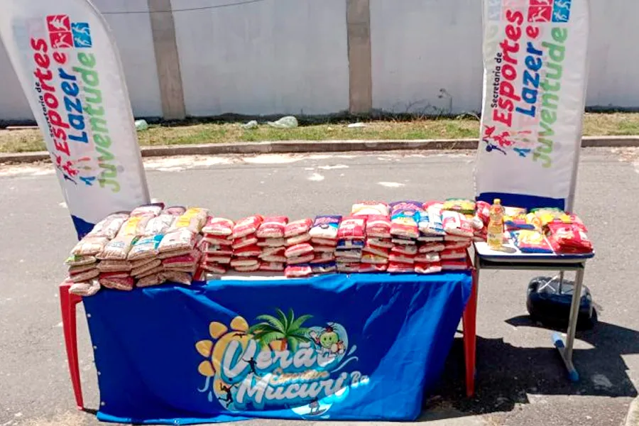 Esporte que transforma: alimentos arrecadados nos Jogos de Verão são destinados a famílias carentes