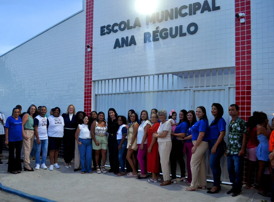 Educação ganha reforço com reforma da Escola Ana Régulo, em Argolo