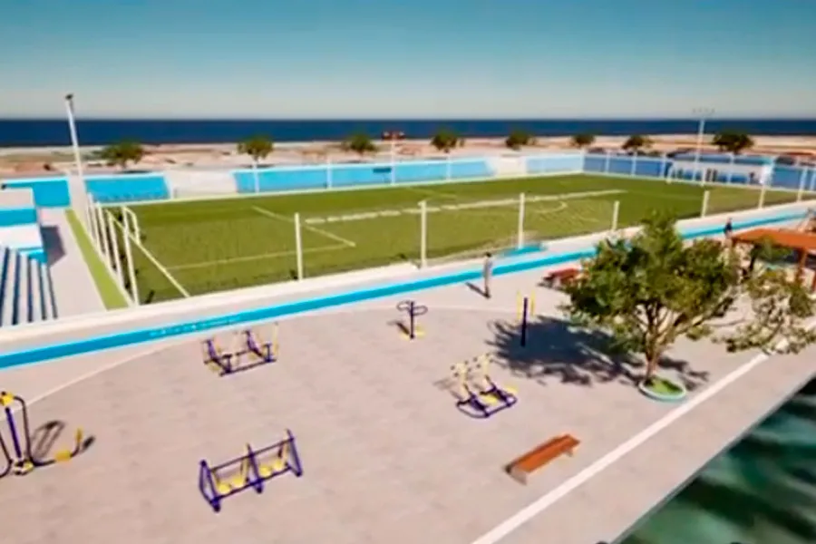 Jonatas Santos apresenta projeto de revitalização do campo do Bonadiman