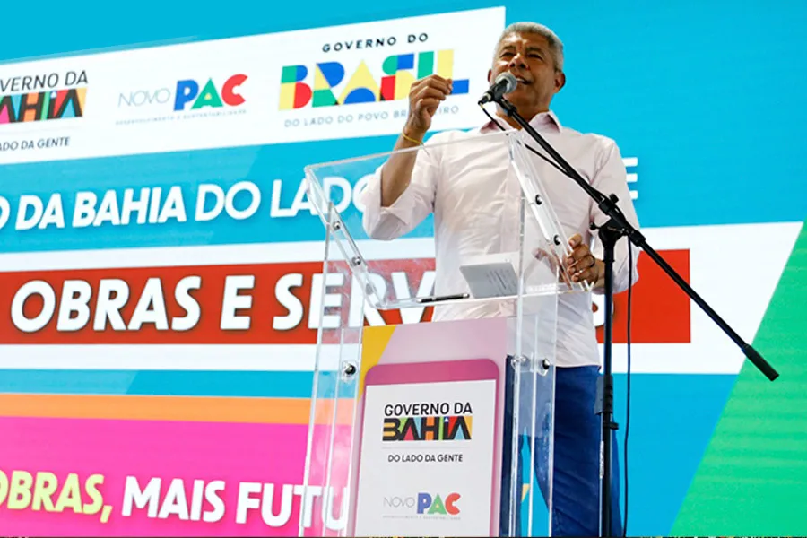 Com recursos de R$ 1,55 bilhão, Jerônimo Rodrigues autoriza mais de 670 obras na Bahia