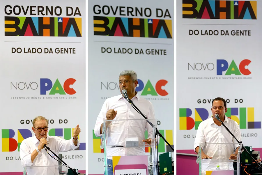 Com recursos de R$ 1,55 bilhão, Jerônimo Rodrigues autoriza mais de 670 obras na Bahia