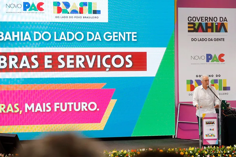 Com recursos de R$ 1,55 bilhão, Jerônimo Rodrigues autoriza mais de 670 obras na Bahia