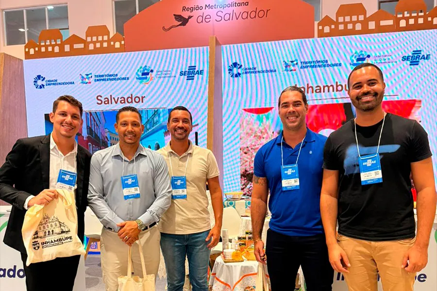 Medeiros Neto marca presença no 1° Salão Sebrae Cidades Empreendedoras