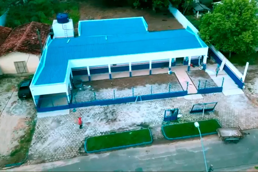 Reforma da UBS de Argolo avança e reforça compromisso com a saúde em Nova Viçosa