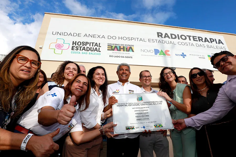 No Dia Mundial da Saúde, Bahia entrega serviço de radioterapia e consolida expansão da rede pública
