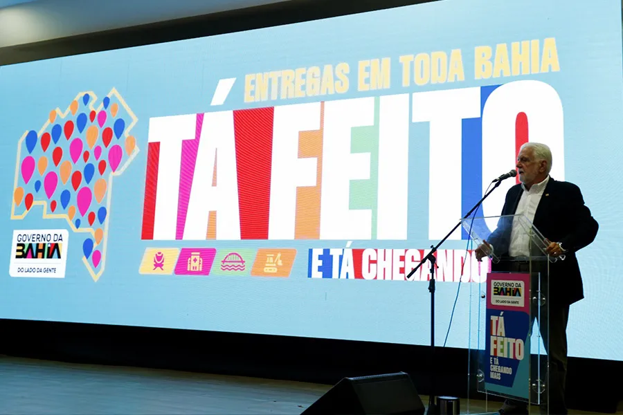 Governo anuncia grande pacote de obras e entregas em áreas estratégicas para toda a Bahia