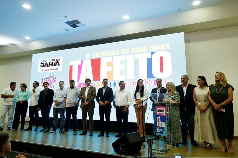 Governo anuncia grande pacote de obras e entregas em áreas estratégicas para toda a Bahia