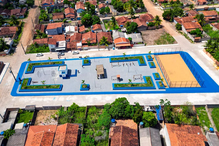 Prefeitura de Nova Viçosa inaugura a Nova Praça Manuel Pedro dos Santos