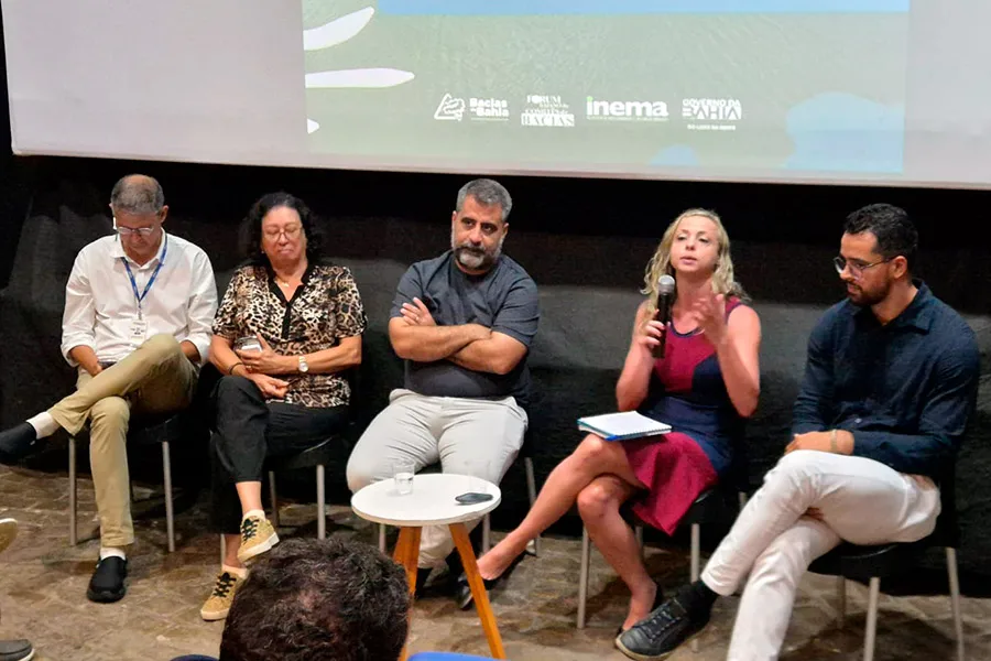 Debates sobre segurança hídrica e governança da água marca encontro de comitês de bacias na Bahia Debates sobre segurança hídrica e governança da água marca encontro de comitês de bacias na Bahia