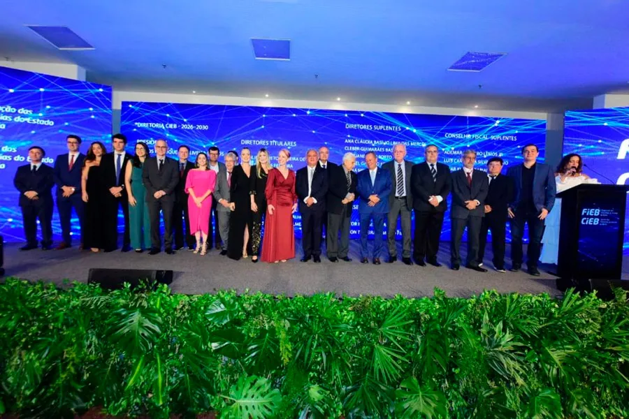 Novas diretorias da FIEB e CIEB tomam posse para mandato 2026-2030