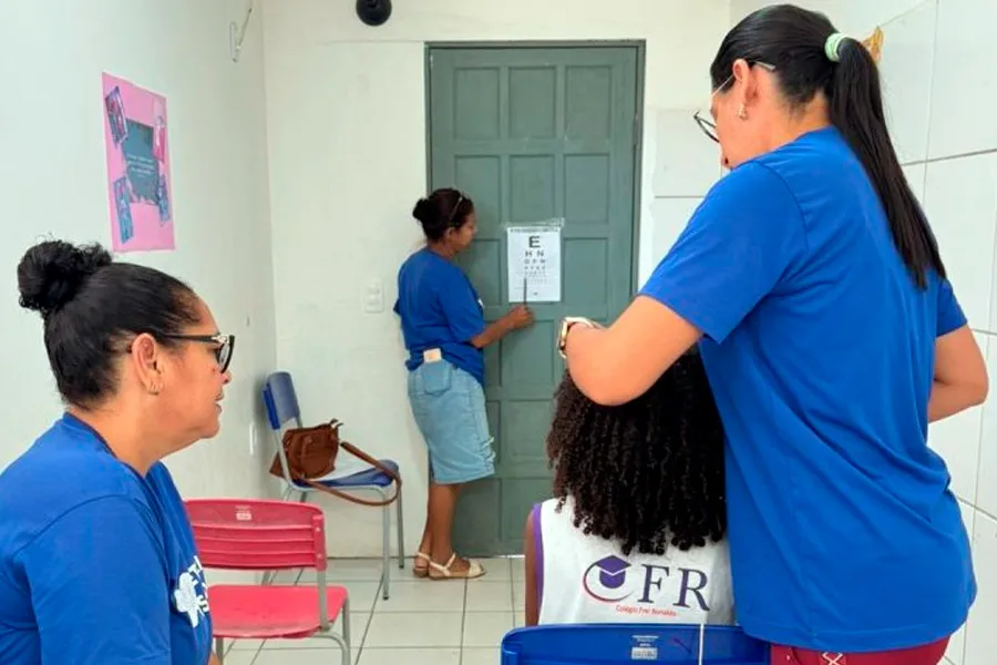 Projeto “Visão para o Futuro” inicia triagem oftalmológica nas escolas públicas Projeto “Visão para o Futuro” inicia triagem oftalmológica nas escolas públicas
