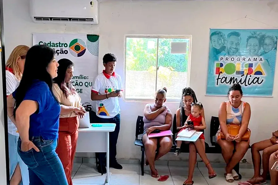 Prefeitura de Ibirapuã realiza ação de busca ativa do Bolsa Família em Vila Portela