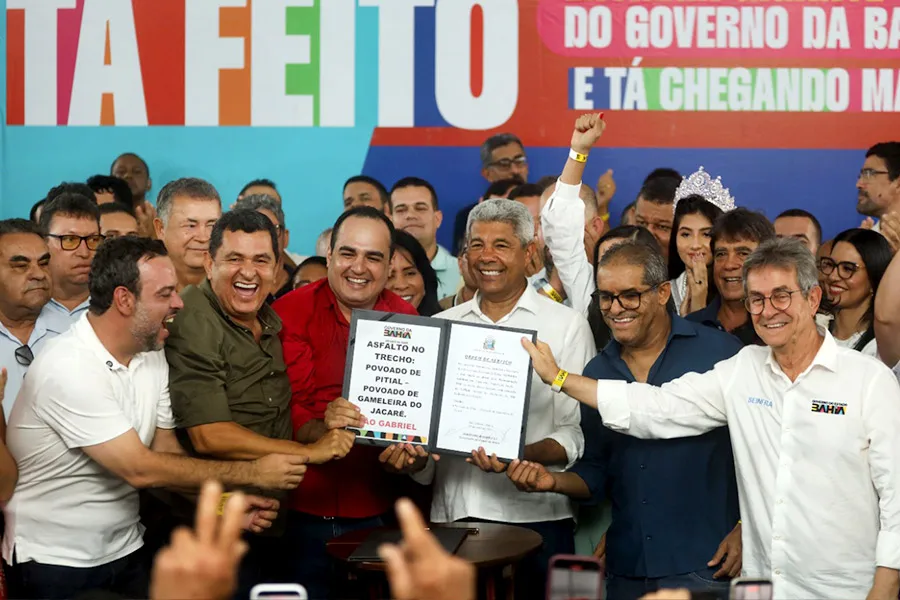 São Gabriel recebe ordem de serviço para ampliação da pavimentação da BA-435