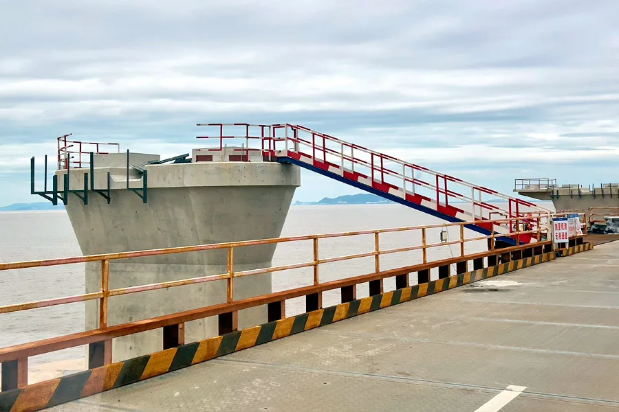 Plataforma com tecnologia chinesa e inédita na América Latina marca início das obras da Ponte Salvador-Itaparica