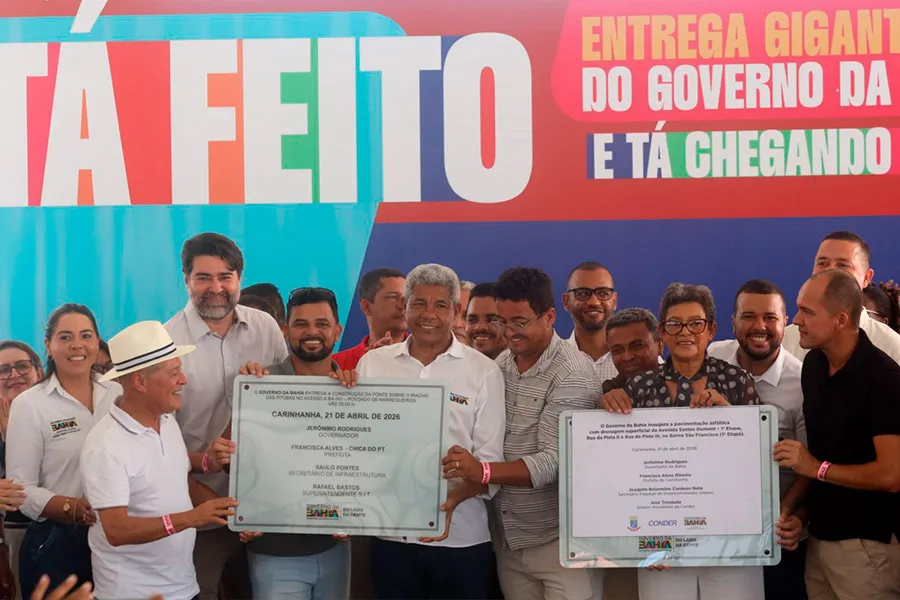 Em Carinhanha, Jerônimo Rodrigues autoriza obra de abastecimento de água pelo Novo PAC