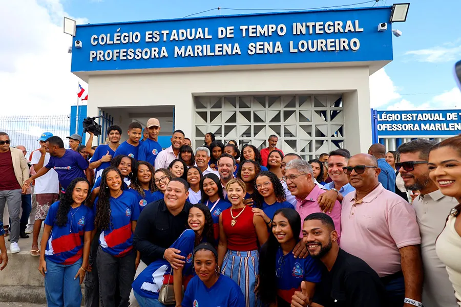 Governo do Estado entrega colégio de tempo integral em Mascote com investimento de R$ 13,1 milhões