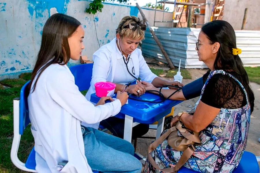 Comunidade do Córrego do Mutum recebe ação com serviços e orientações em diversas áreas