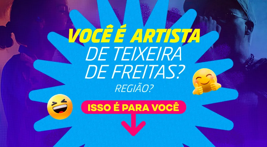 Prefeitura abre credenciamento contínuo para artistas locais e regionais