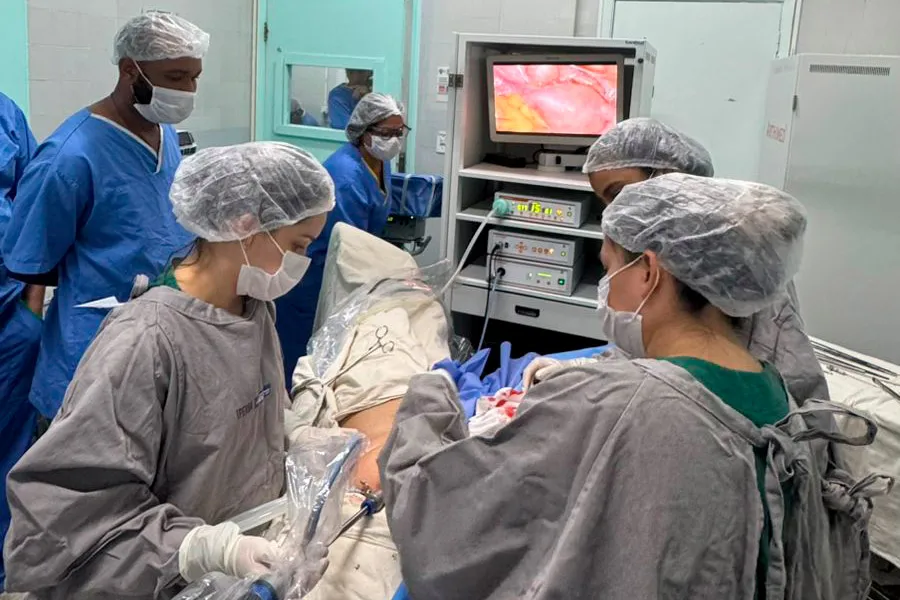 IPERBA realiza primeira cirurgia ginecológica por videolaparoscopia e avança na assistência à saúde da mulher