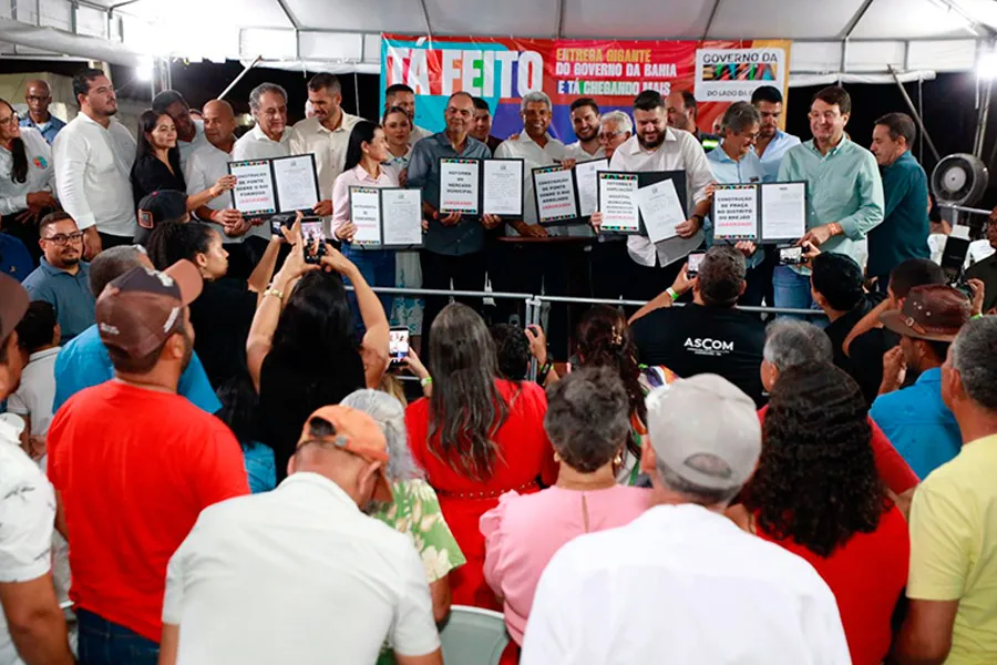 Governo do Estado entrega escola em tempo integral, obra viária e anuncia novos investimentos em Jaborandi Governo do Estado entrega escola em tempo integral, obra viária e anuncia novos investimentos em Jaborandi