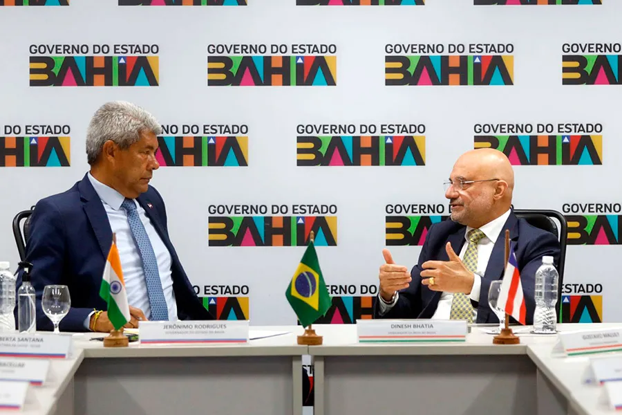 Bahia fortalece relações com a Índia em busca de investimentos e desenvolvimento econômico