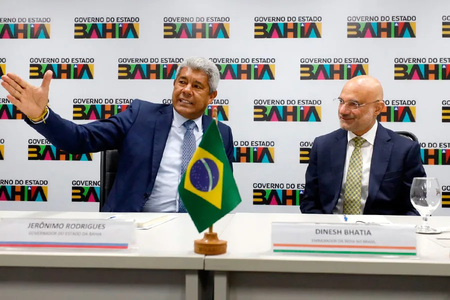 Bahia fortalece relações com a Índia em busca de investimentos e desenvolvimento econômico