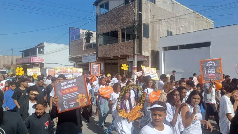 Maio Laranja: Mucuri encerra ações da campanha com grande apoio da comunidade escolar Maio Laranja: Mucuri encerra ações da campanha com grande apoio da comunidade escolar