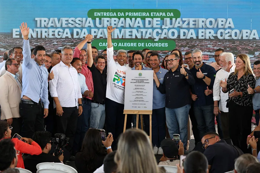 Parceria Bahia-Brasil beneficia Juazeiro com inauguração de obras de infraestrutura rodoviária