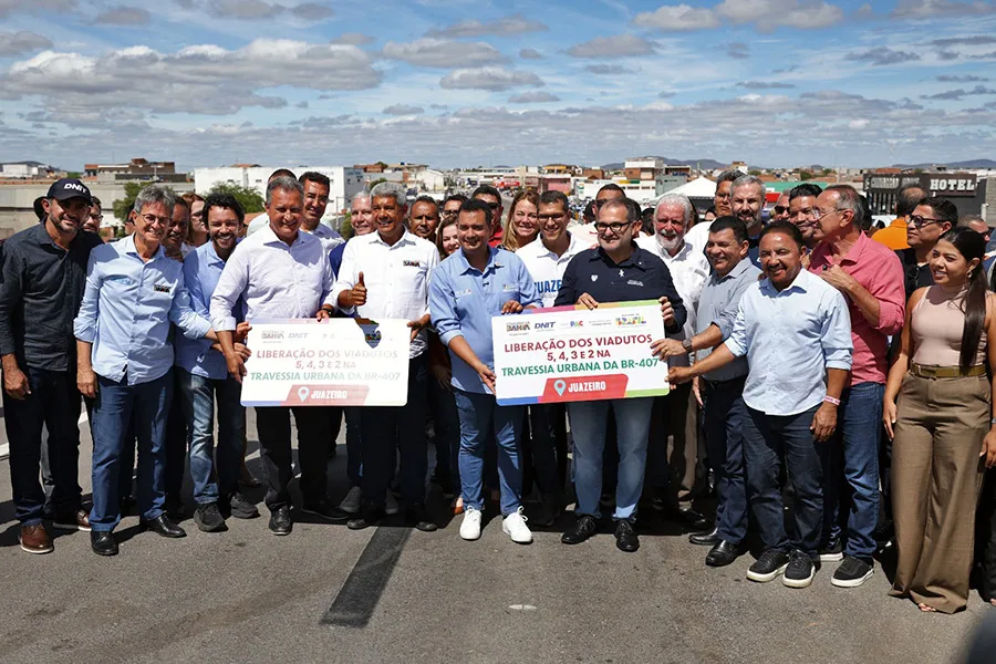 Parceria Bahia-Brasil beneficia Juazeiro com inauguração de obras de infraestrutura rodoviária