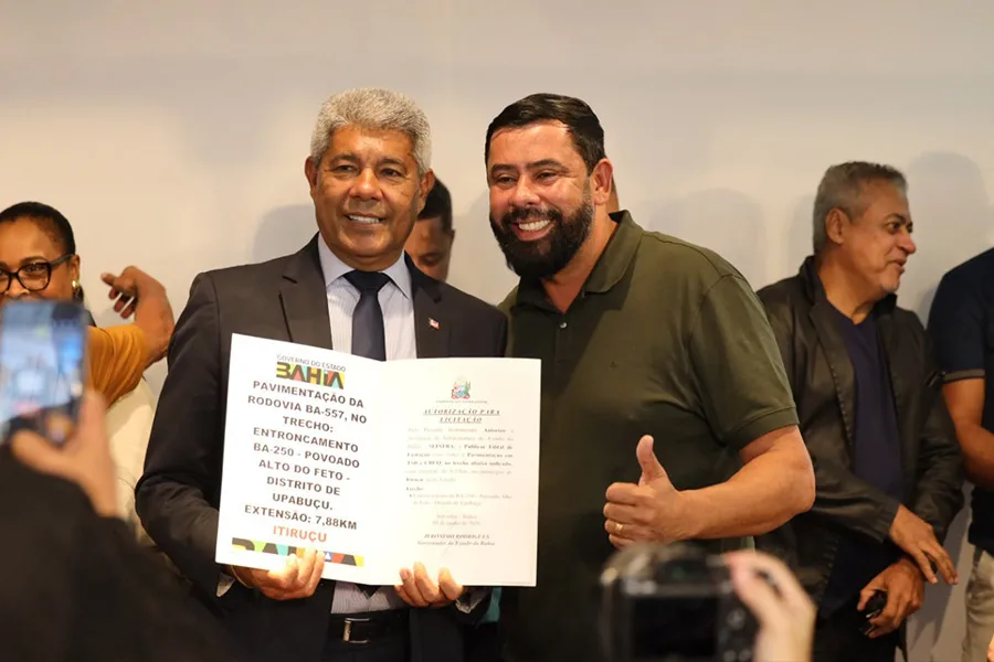 Com mais de R$135 milhões em investimentos, sete municípios baianos são contemplados com obras em infraestrutura e educação
