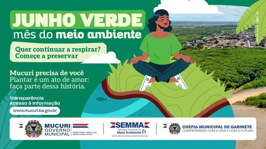 JUNHO VERDE: Prefeitura, EMBASA e Escolas unem forças para fortalecer a consciência ambiental em Mucuri