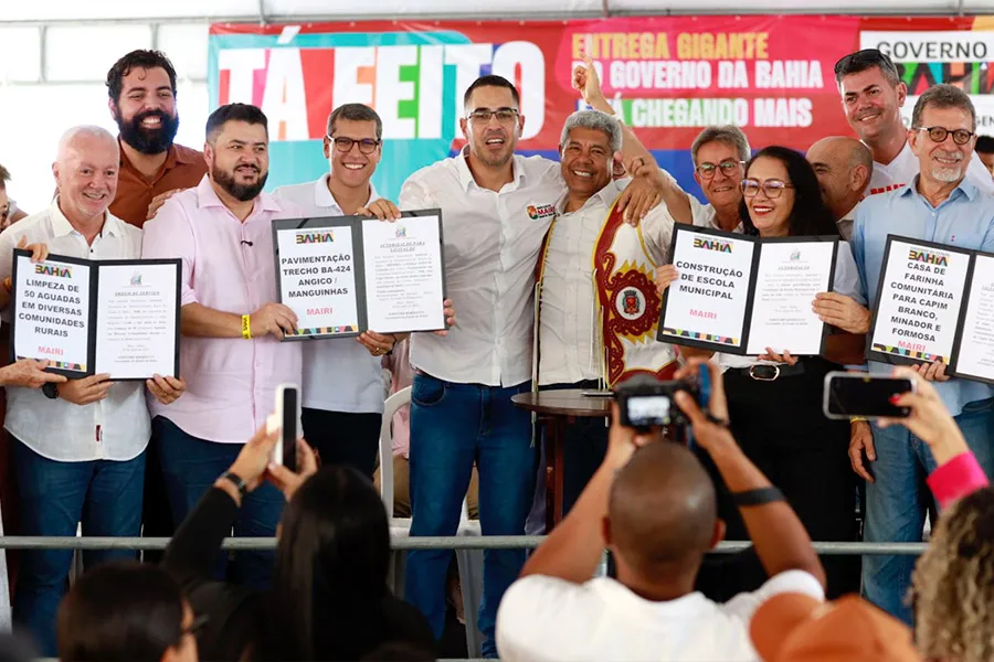 Mairi recebe investimentos em infraestrutura, saúde, esporte e desenvolvimento rural