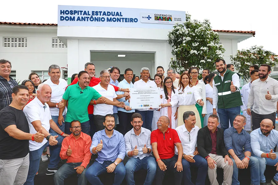 Governo da Bahia oficializa estadualização do Hospital Dom Antônio Monteiro e anuncia construção de novas unidades de saúde em Senhor do Bonfim