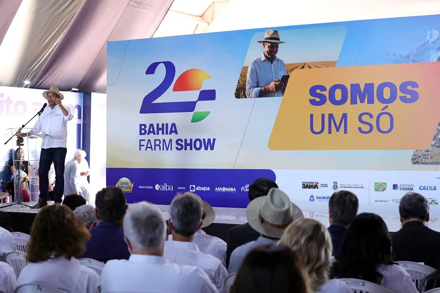 Governador participa da abertura oficial do 20° Bahia  Farm Show em Luís Eduardo Magalhães
