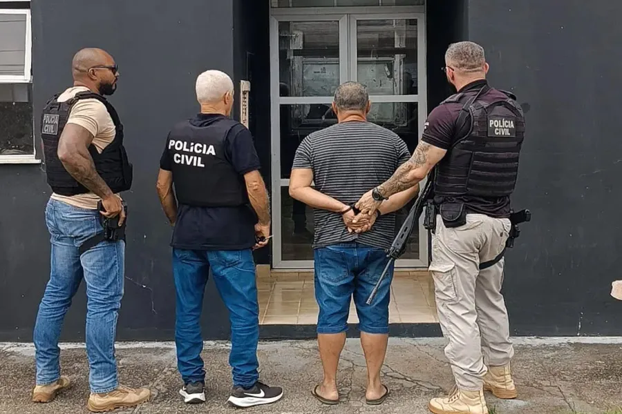 Professor condenado por estupro de vulnerável é preso pela Polícia Civil em Caravelas