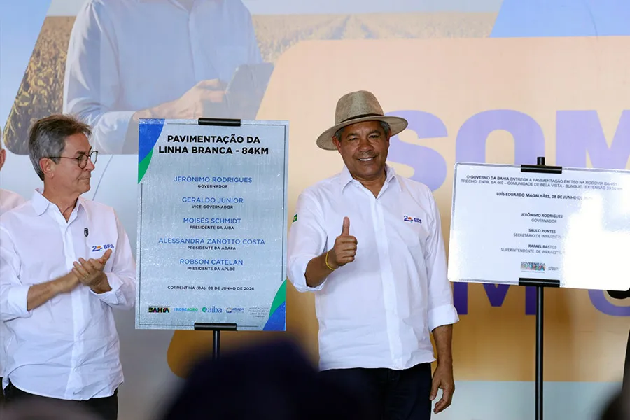Bahia Farm Show: Obras viárias e novo Laboratório de Algodão fortalecem economia e escoamento da produção no Oeste baiano Bahia Farm Show: Obras viárias e novo Laboratório de Algodão fortalecem economia e escoamento da produção no Oeste baiano