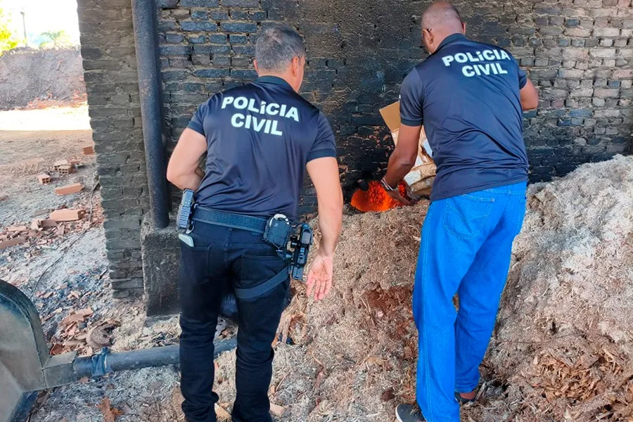 Polícia Civil realiza incineração de drogas apreendidas em operações policiais