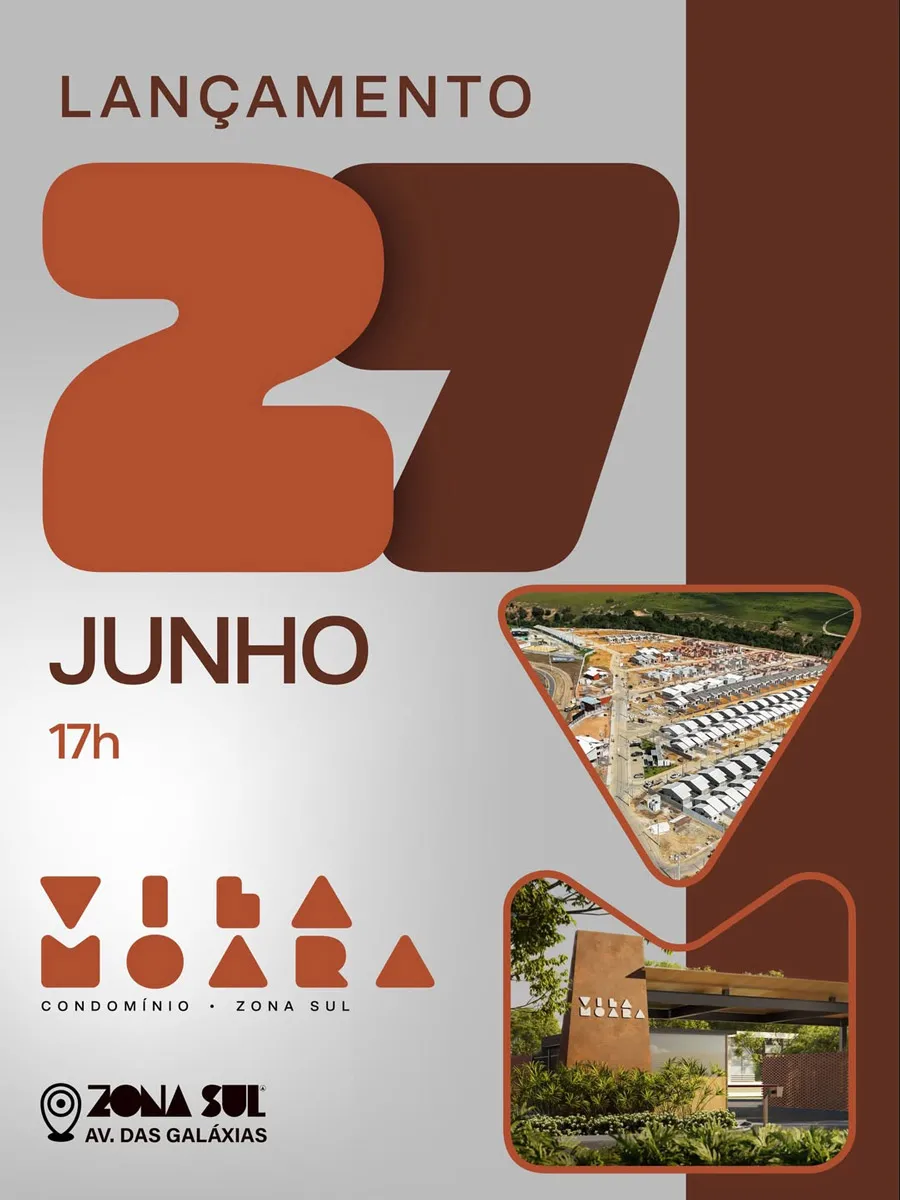 Vila Moara Condomínio será lançado com proposta inovadora de moradia na Zona Sul Vila Moara Condomínio será lançado com proposta inovadora de moradia na Zona Sul