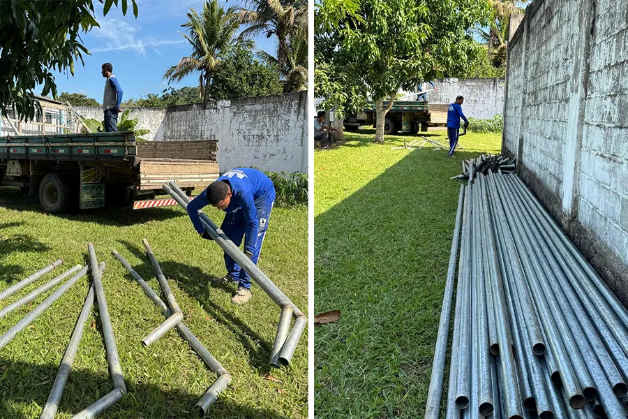 Reforma do Estádio Municipal Gobirão tem início e promete transformar o esporte em Vereda Reforma do Estádio Municipal Gobirão tem início e promete transformar o esporte em Vereda