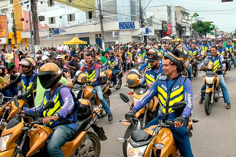28 anos ASMOTEF: Jonatas Santos reforça pedido por melhorias para mototaxistas no município