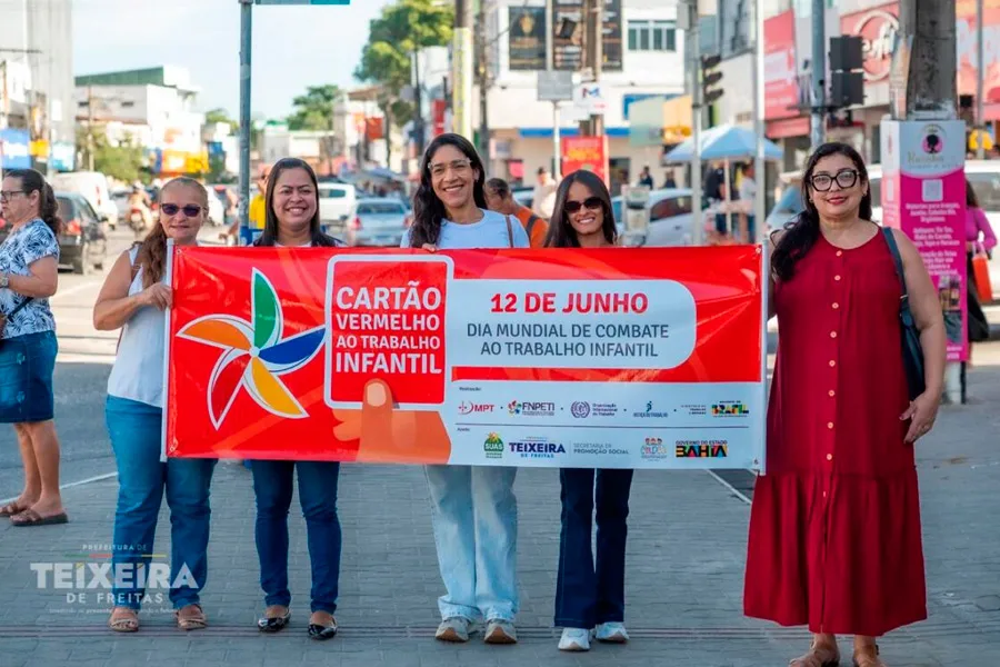 Campanha de Combate ao Trabalho Infantil mobiliza escolas, equipamentos sociais e espaços públicos