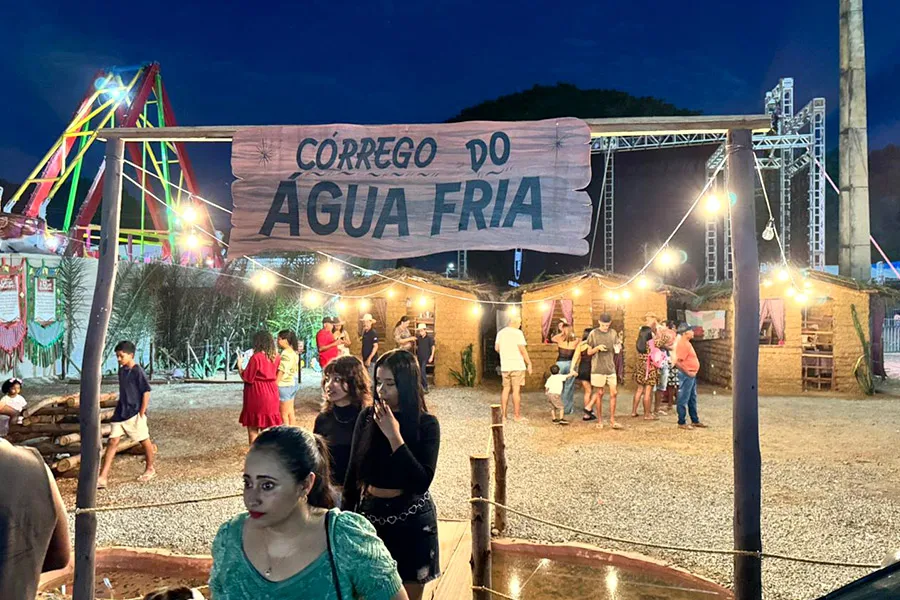 Resgate histórico e inovação: Ornamentação é um show à parte no 38º Arraiá do Água Fria